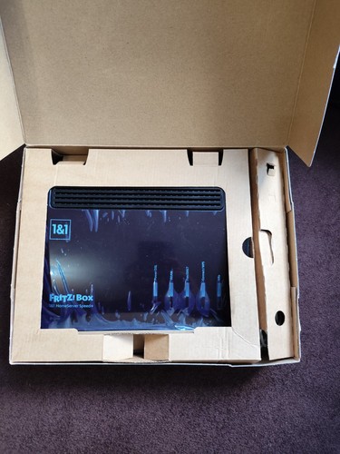 AVM FRITZ!Box 7690 / 1&1 HomeServer Speed+ (WiFi 7, Router) WLAN Router Schwarz - Bild 2 von 2