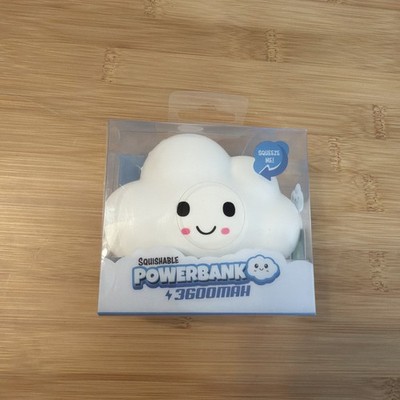 IJOY NEW SQUISHY HAPPY CLOUD POWER BANK 3600MAH PORTABLE CHARGER USB-A TO TYPE C