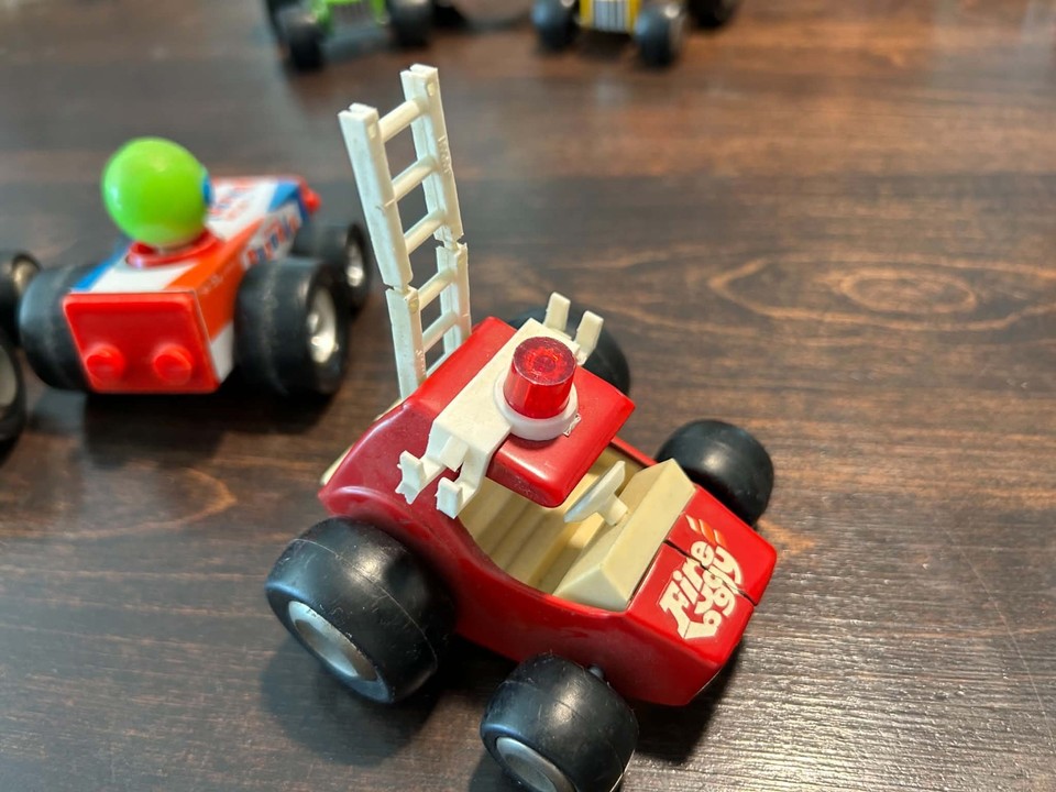 Vintage Buddy L Pop-Art Buggy Lot Fire Slickster Hot Rod Bazooka Bubble ...