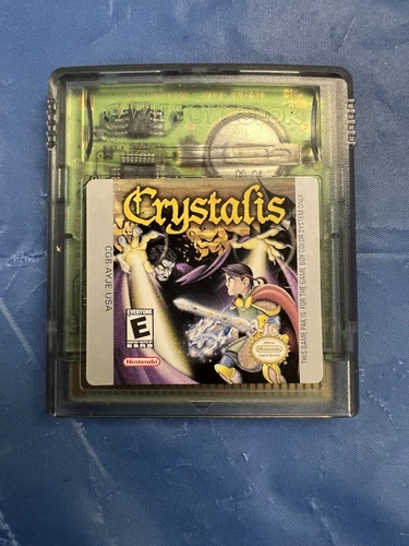 Crystalis (2000) Nintendo Gameboy Color (GBC) Cartridge Only Authentic Tested 