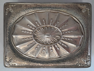 Sterling Silver Top Wooden Jewellery Box Trinket Hallmarked 1973 A41 Y71