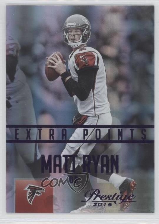 2015 Panini Prestige Extra Points Purple 16/100 Matt Ryan #129 9o3
