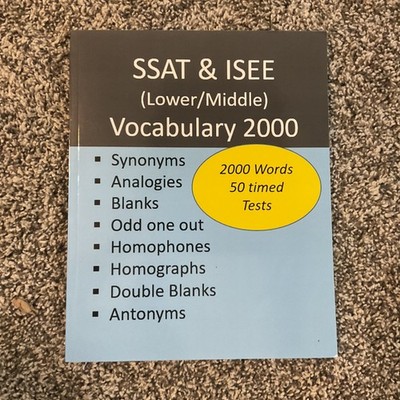 SSAT & ISEE (Lower/Middle) Vocabulary 2000