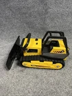 Tonka Vintage Toy Bulldozer Pressed Steel Metal Crawler Yellow USA Made Clean