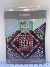 QUILT ADDICTS ANONYMOUS Quilt Pattern Book - KALEIDOSCOPE - 2016 BOM Patterns