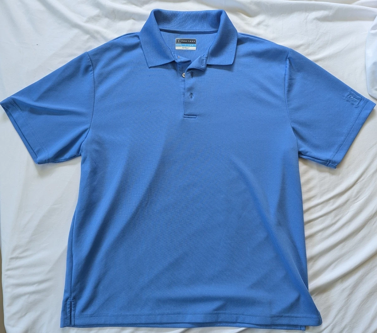 PGA Blue Polos for Men for sale | eBay