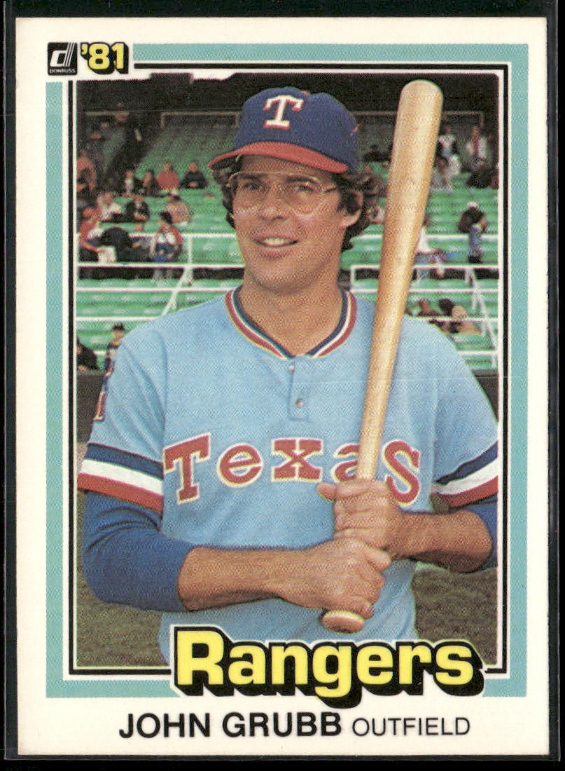 1981 Donruss #148 John Grubb