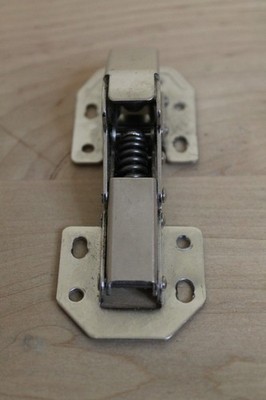 8 Pack 90 Degree Soft Close Surface Mount Spring Hinges Concealed Cabinet Hinge