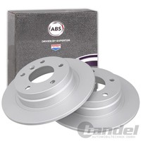 2X A.B.S. Bremsscheiben 280Mm Hinten Passend FüR Bmw 3 Z4