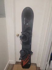 Vintage 90s Burton AIR 6.1 Snowboard Rare Classic w/ Original BURTON  Bindings 