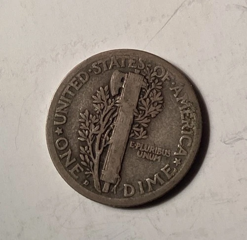 1917 D Mercury Dime VG  (Coinsnap)