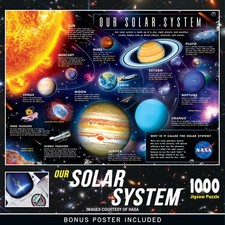 MasterPieces - Our Solar System - 1000 Piece Jigsaw Puzzle