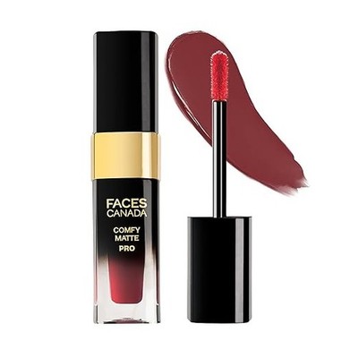 FACESCANADA Comfy Matte Pro Liquid Lipstick - Call Me Chocolate 07, 5.5 ml | 10H