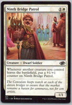 Ninth Bridge Patrol 221 Jumpstart 2022 Creature Magic Card NM