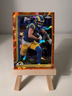 2025 Topps Chrome Sapphire Puka Nacua Orange /25