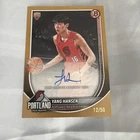2025-26 Topps Bowman Yang Hansen Gold Rookie Card RC Auto /50 RVA-YH Autograph
