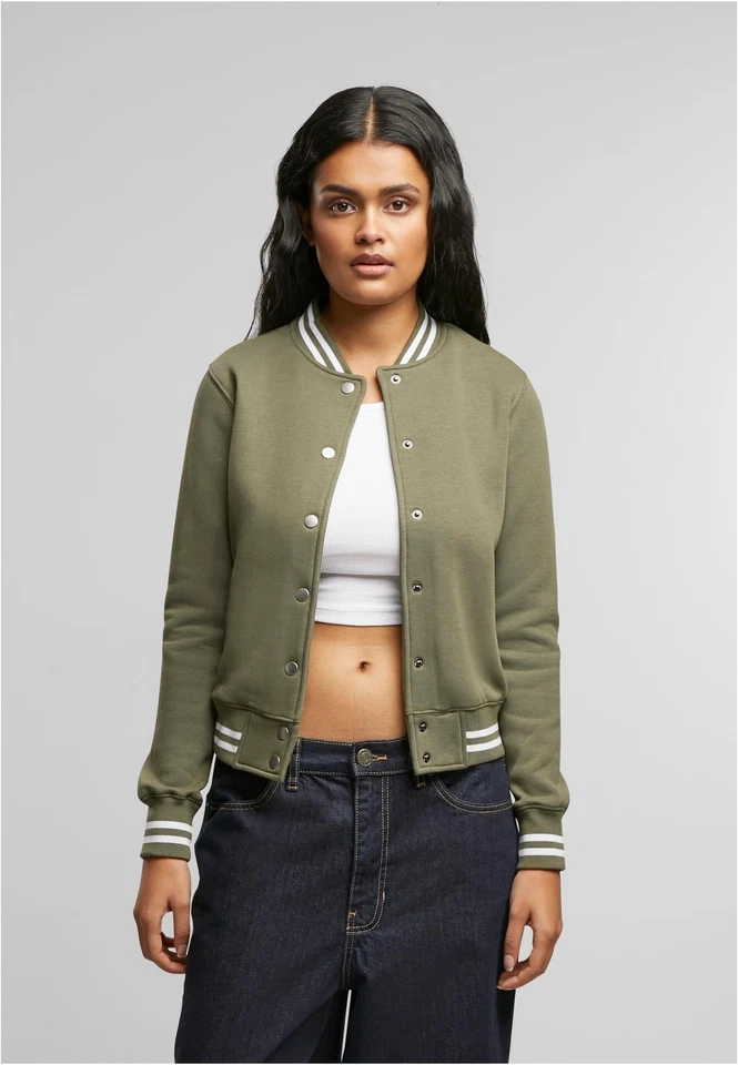 Ladies College Sweat Jacket Collegejacke Damen | Urban Classics | TB1990 - Bild 1 von 1