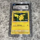 Pikachu 028/078 CGC 10 Gem Mint 💎 | Pokémon GO 2022 | Slab TCG Card Collectable
