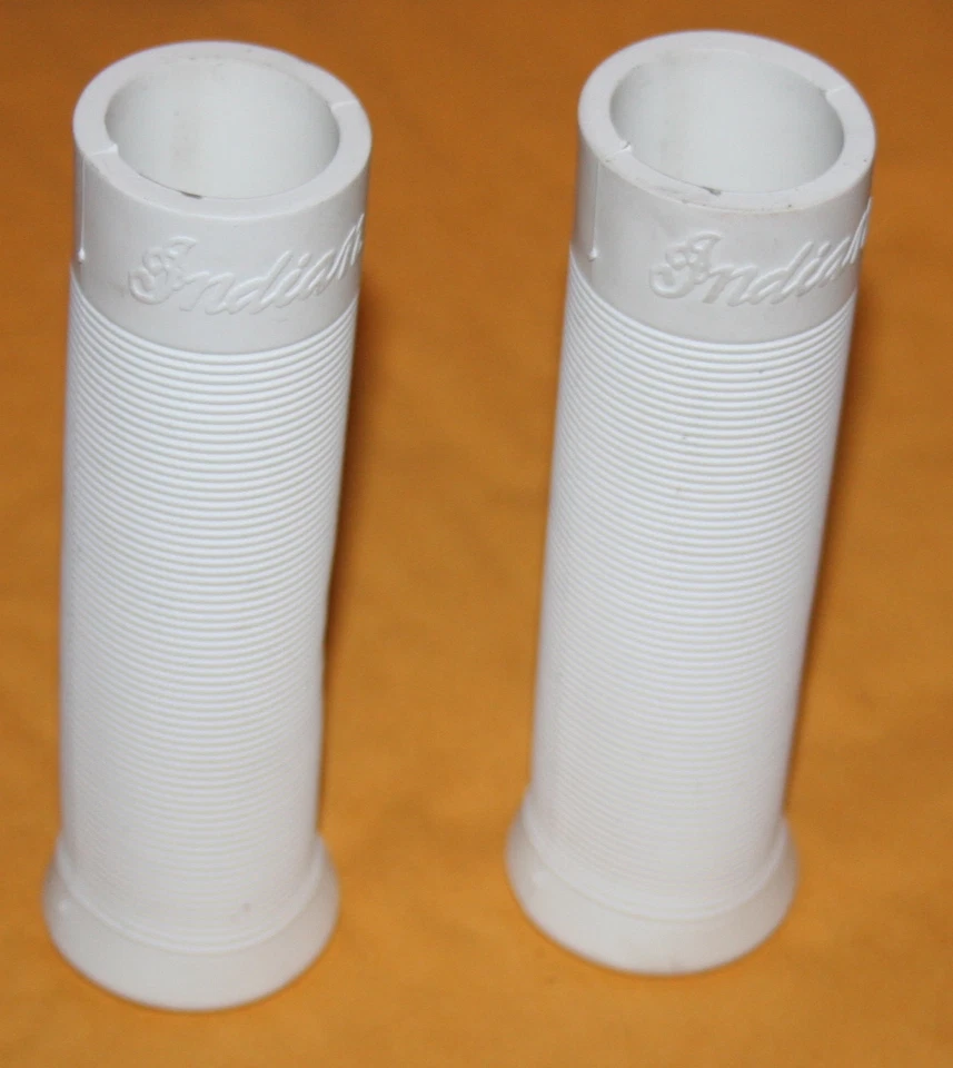 1" Indian Grips 1936-53 Chief Scout 4 Cylinder White  43086 (41 - Image 3 of 4