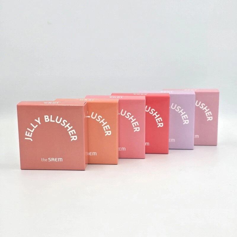 [the SAEM] Colorete de gelatina 4,5 g / 6 colores / Cosméticos coreanos Foto 3 de 4