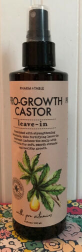 PHARM TO TABLE PRO-GROWTH CASTOR LEAVE-IN TREATMENT 8 OZ.  - Afbeelding 1 van 3