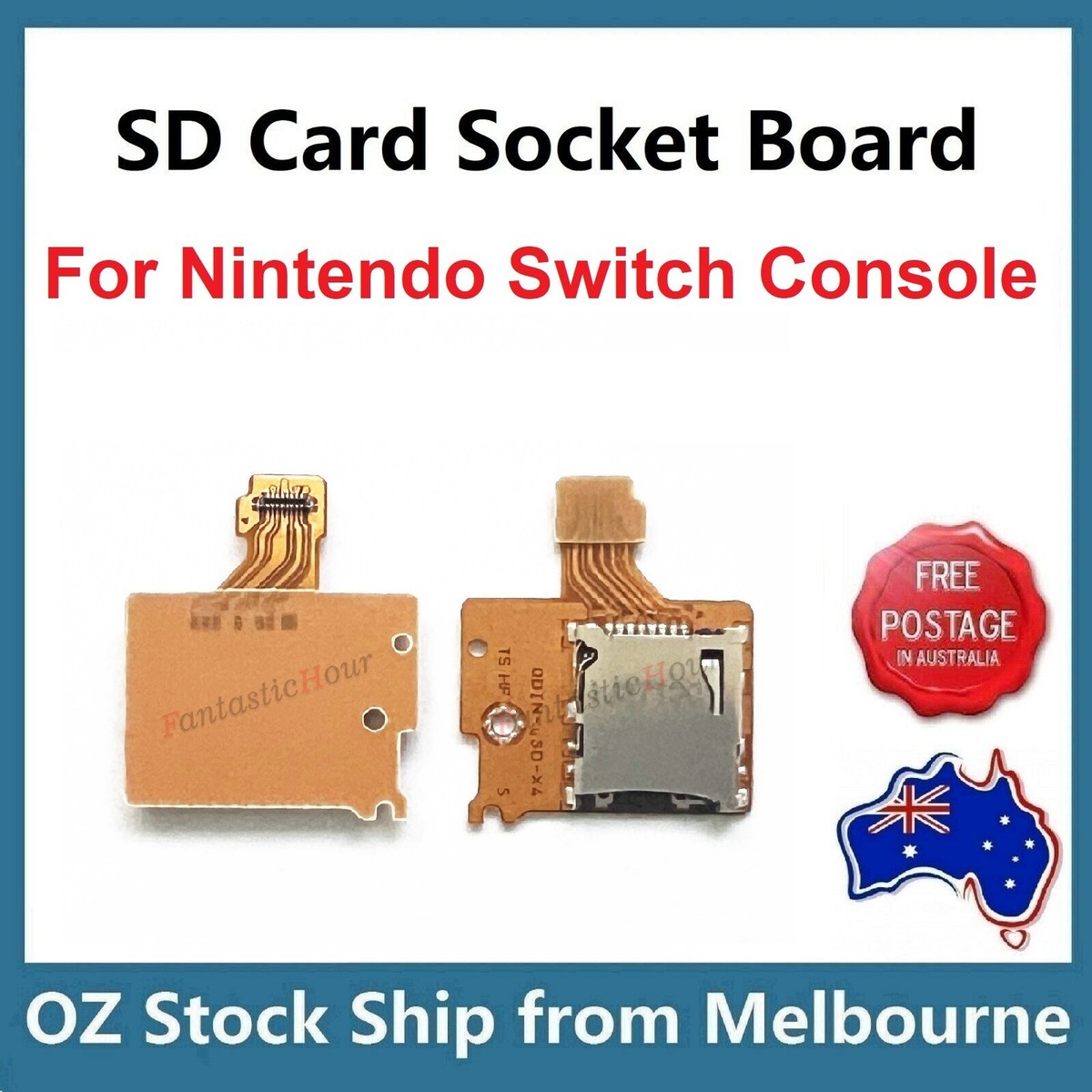 Nintendo Switch Micro SD TF Card Slot Reader Replacement