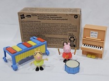 Peppa Pig Peppa's Adventures Making Music Fun Figure Piano Drum Xylophone Set