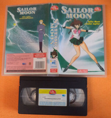 VHS Film SAILOR MOON E SAILOR JUPITER Cristina D'Avena BIM BUM BAM (F118) no dvd