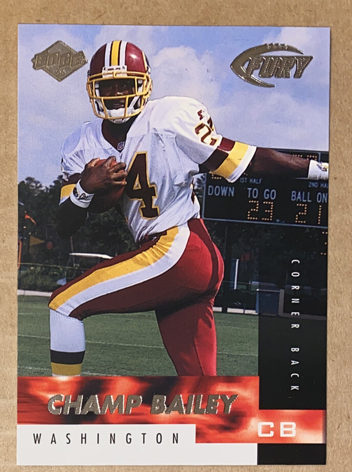 Champ Bailey 1999 Collector's Edge Fury #152 Football Rookie  RC Near Mint