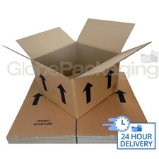 20 X-LARGE REMOVAL DOUBLE WALL CARBOARD BOXES 18x18x12"