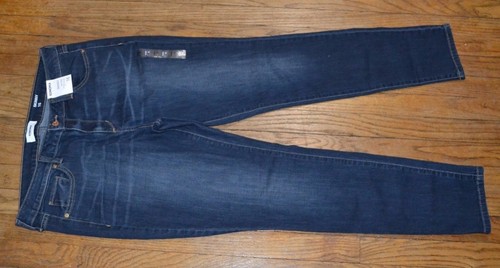 Sonoma Stretch Jeans Skinny Leg Dark Wash Denim Jeans Mid Rise Slim hip thigh - Picture 2 of 5