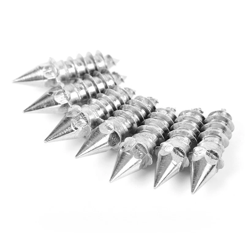 Tacos para neumáticos de coche tornillos antideslizantes clavos neumáticos picos antihielo zapatos para nieve suela taco Foto 4 de 4