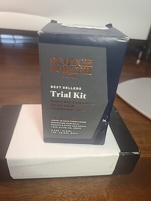 Scotch Porter Best Sellers Trial Kit Hair Balm, Conditioner, Serum, Gel Cream