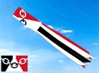 Black Country (West Midlands) windsock - will fly from a telescopic flag pole