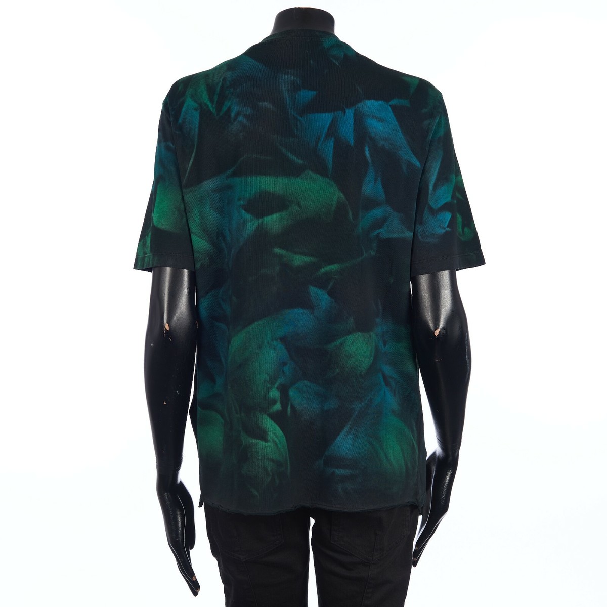 Blue Yves Saint Laurent Felpa Tie Dye Dark Blue Diadora Vintage