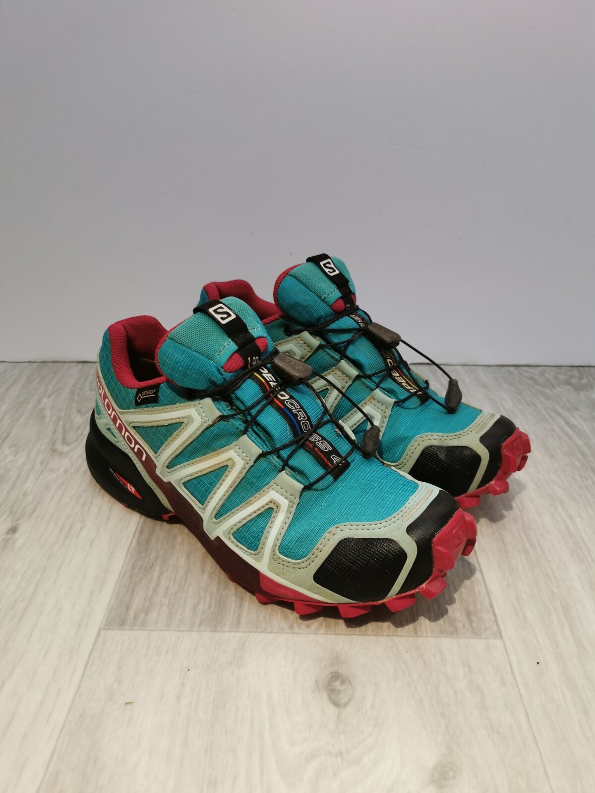 Salomon Speedcross UK 4.5 Blu Rosa Turchese