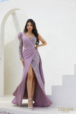 Terani Couture 241M2704 Evening Dress LOWEST PRICE GUARANTEE NEW Authentic