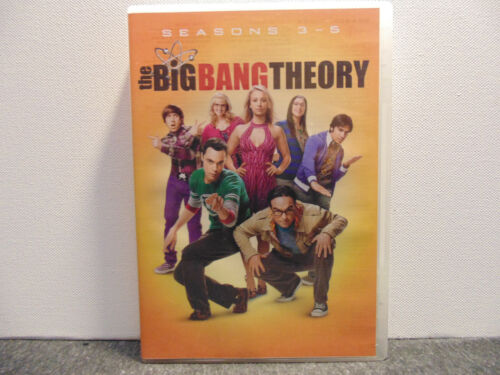 BIG BANG THEORY       SEASONS 3-5       9    DVD SET       #freepostdvd - Picture 1 of 7