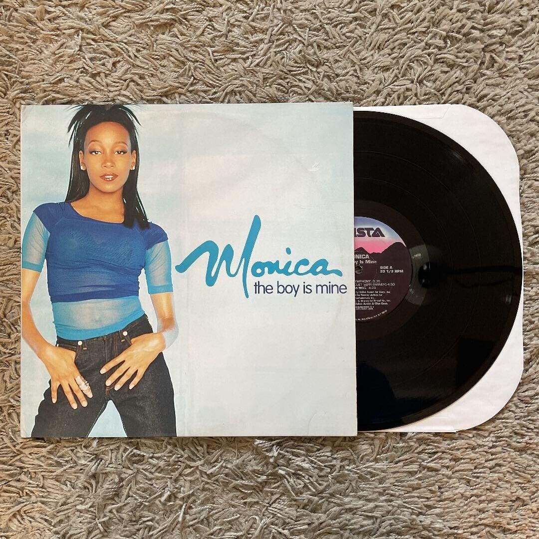 Monica / The Boy Is Mine 12" Vinyl 1998 US Original Edition 2LP Arista Record