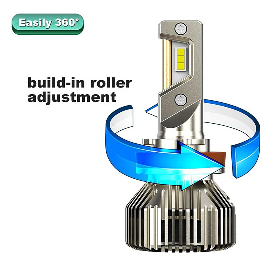 130W Car HB3/9005 LED Headlight Bulb Pure White Color Carhatke - Image 3 of 4