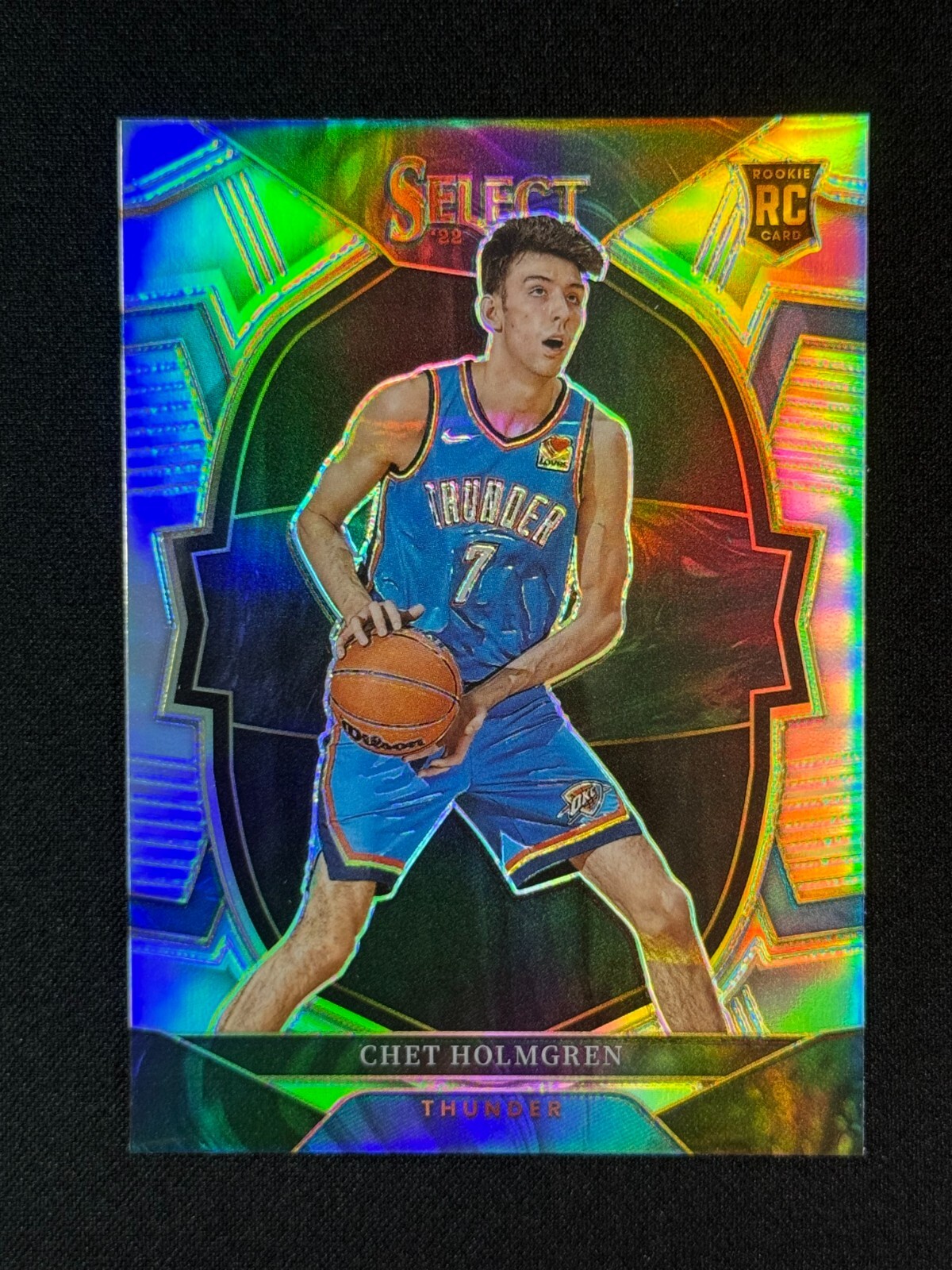 2022-23 Panini Select - Chet Holmgren #83 Silver Prizm Concourse Rookie RC