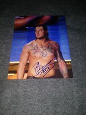 Baron Corbin Signed 8x10 Wwe Nxt Lonewolf End Of Days