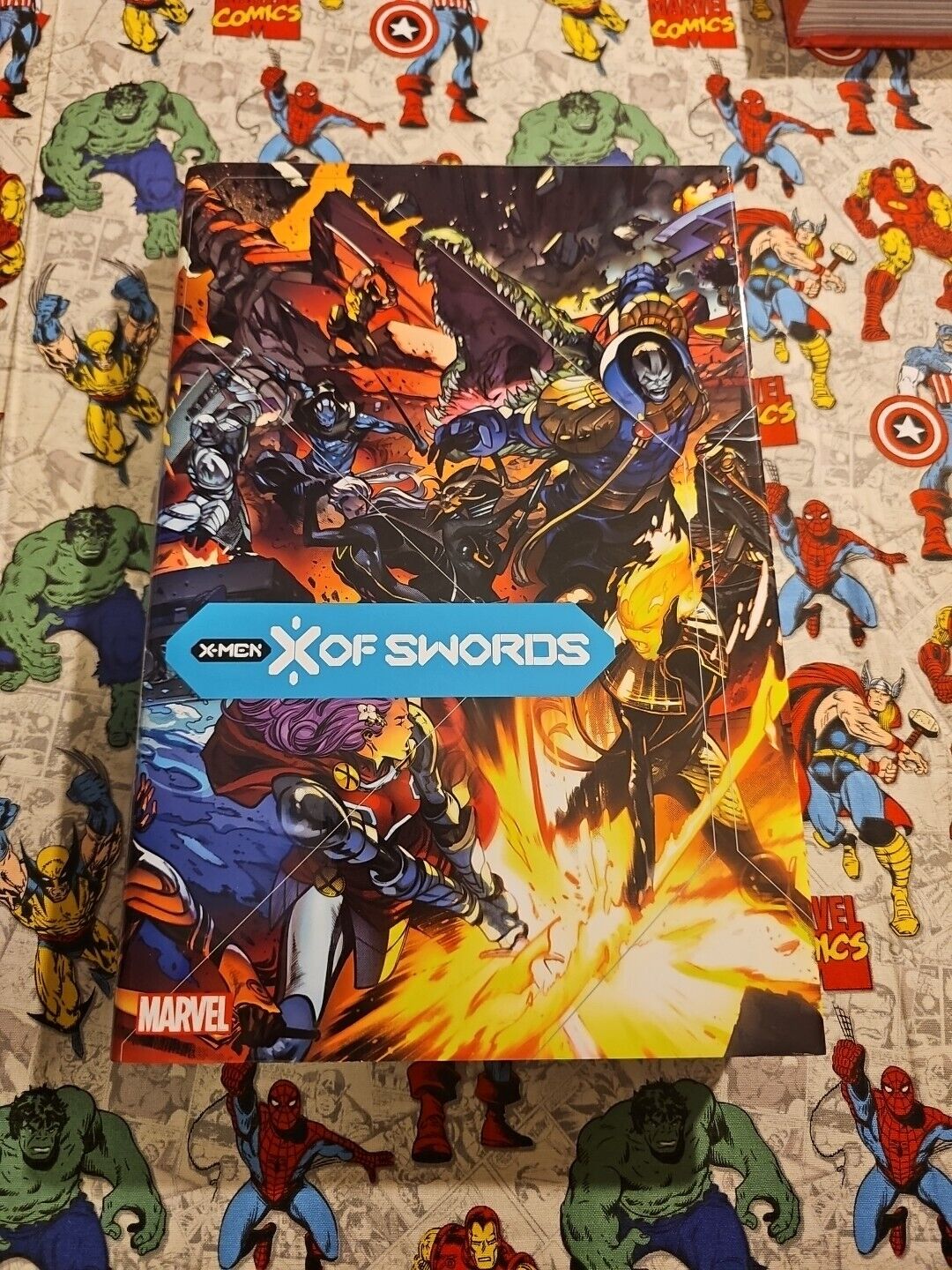 X-Men X Of Swords OHC Oversized Hardcover Marvel OOP Rare Marvel Comics