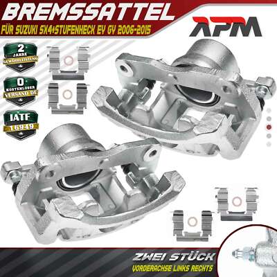 2x Bremssattel mit Halter Vorne L+R 57mm für Suzuki SX4+Stufenheck EY GY 1.5 1.6