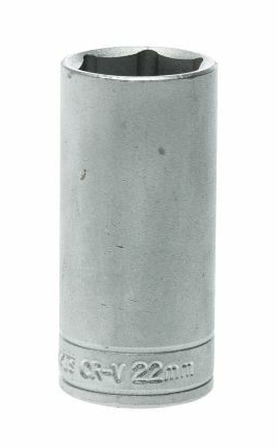 Teng Tools M380622-C - 3/8"" Drive 6pt Deep Hex Socket Metric - 22mm
