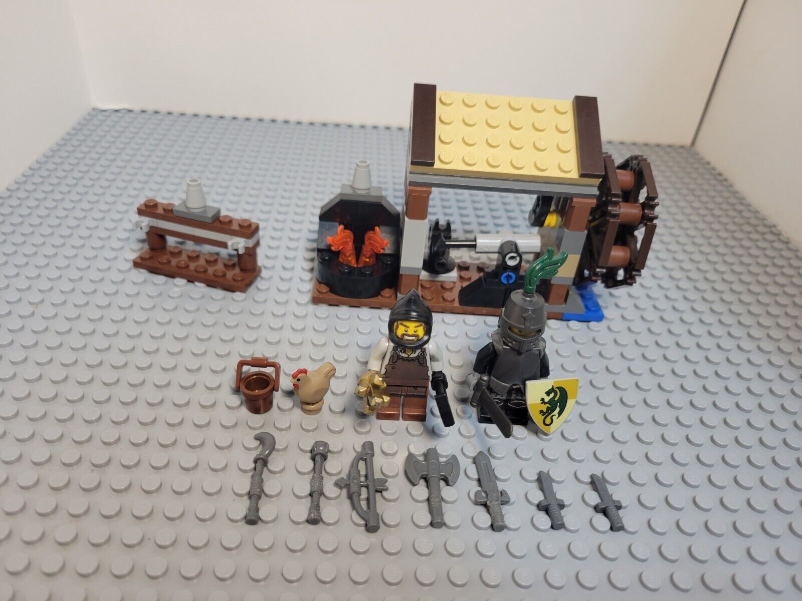 minimum Intuition frill LEGO Kingdoms (6918) Blacksmith Attack 100% complete | eBay