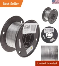 Durable 17 Gauge Steel Wire: 350ft Galvanized Spool for Versatile Applications