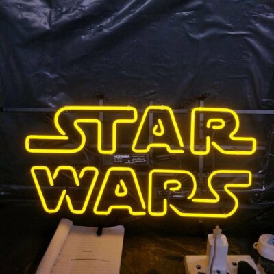 Star Wars Neon Sign Light Lamp 17''x12'' Beer Bar With Dimmer