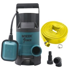 Submersible Water Pump Electric Dirty Clean Flood 400W with 25m Heavy Duty Hose