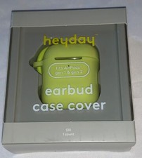Heyday Silicone Earbud Case Cover Chartreuse for Airpods Gen 1  2 NEW